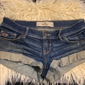 🎉Denim hollister short shorts🎉